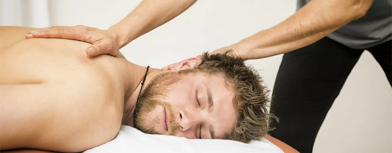 Therapeutic massage as part of chiropractic care at Acacia Chiropractic Clinic in Tega Cay