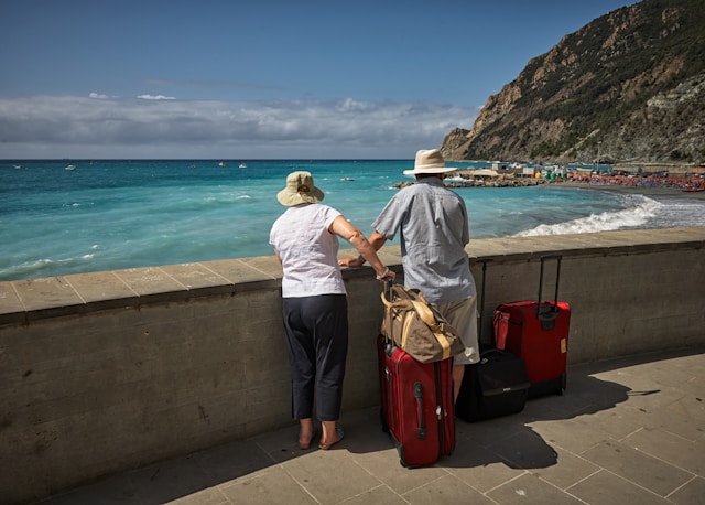 Older individual enjoying travel with proper mobility planning